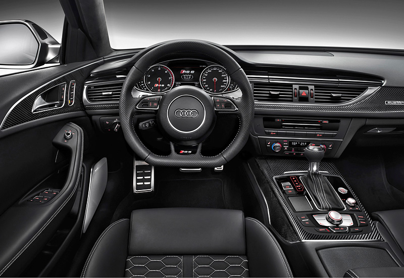 Audi RS6/S6/А6 Карбоновый интерьер